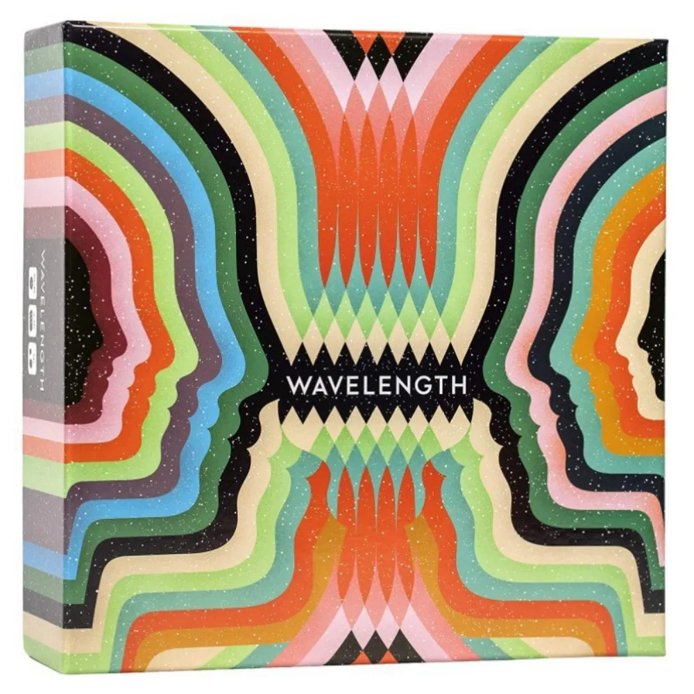 파장 텔레파시 파티 카드 게임은 CMYK에서 14세 이상 2~12명의 플레이어를 위한 마음을 읽습니다.