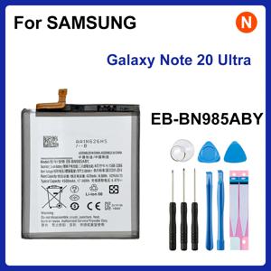 EB-BN985ABY 삼성 Galaxy Note 20 Ultra Note20 Ultra 전화 배터리 + 도구 용 4500mAh 교체 용 배터리