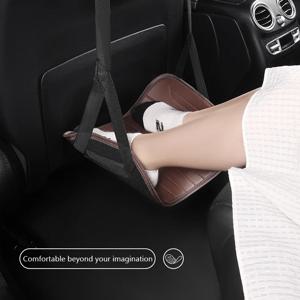 어린이 다리 받침 패드, 자동차 뒷줄 시트, 어린이 다리 받침, 발 스툴 투어 레스트, 장거리 발 고정 매트
