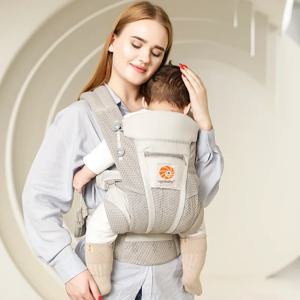 상자 및 설명서 포함 Breeze 360 ​​인체공학적 베이비 캐리어 모든 위치 슬링 랩 백팩 0-36 M