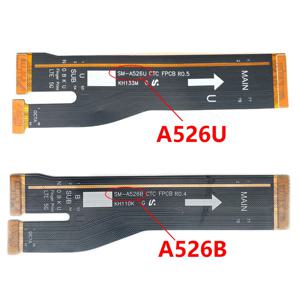 삼성 A52 A52s A526B A526U 4G 5G 용 새 메인 플렉스 케이블 메인 보드 마더 보드 리본 교체 부품 연결