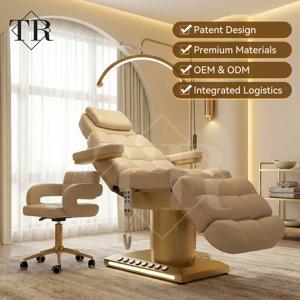 맞춤형 접이식 높이 조절 가능 뷰티 래쉬스타 속눈썹 마사지 테이블 스파 살롱 페이셜 의자 핑크 커브 래쉬 베드 세트