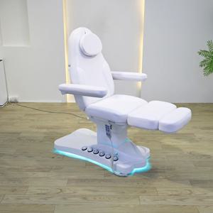 신성 전기 뷰티 케어 베드 페이셜 하이드로테라피 마사지 테이블 살롱 의자 속눈썹 침대 발 마사지 의자 SPA 가구