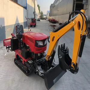 맞춤형 EPA 유로 V 다기능 소형 트랙터 (굴삭기 포함) 25HP 크롤러 트랙터 경운기