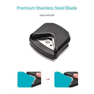 코너 라운더 펀치 R4 미니 휴대용 라운드 코너 트리머 커터 4mm 카드 공예 스크랩북 포장지 스티커 사진 라미용