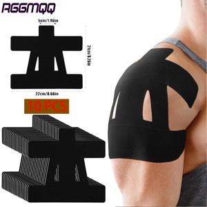 10 롤 유연한 피부 테이프 통기성 코 테이프 자체 접착 거즈 테이프 상처 부상 부종 스포츠 용 미세 기공 테이프