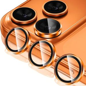 아이폰 17 프로 17프로 맥스 17 프로맥스 렌즈용 메탈 글래스 카메라 보호기 강화유리 링 커버 아이폰17 프로 맥스 렌즈 케이스