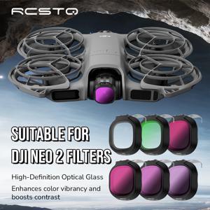 RCSTQ 드론 렌즈 필터 세트 DJI Neo2 ND 필터 키트 ND8 ND16 ND32 CPL UV 필터 카메라 눈부심 방지 필터 드론 액세서리
