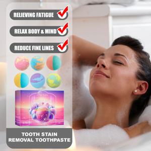 OCEAURA 6개입/박스 보습 피부 향기로운 목욕 비누 볼 피로 해소 몸과 마음을 편안하게 미세 주름 감소 피부를 더 매끄럽게