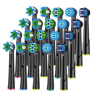 오랄-비와 호환되는 교체용 칫솔 헤드, 오랄비 교체용 헤드 프로500/1000용 전동 칫솔 헤드 4-12개