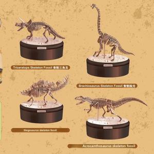 공룡 발굴 장난감, 공룡 장난감 해골 화석 파기 3D 퍼즐 모델, 시뮬레이션 공룡 모델, Chiosaurus