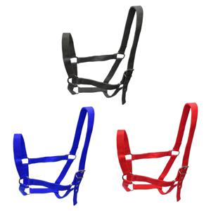 내구성 있는 말 고삐 훈련용 로프 하네스 조절 가능한 브라이들 초원 카우보이 조랑말 타기용