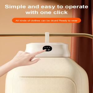 휴대용 흑연 건조기 500 에너지 효율적인 다목적 빠른 건조기 의류용 컴팩트 및 여행 친화적 건조기