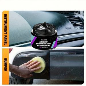 자동차 범용 가죽 및 플라스틱 수리 광택 왁스 가죽/플라스틱/고무 관리를 위한 자동차 내부 재건 크림