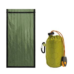 PE 알루미늄 필름 생존 담요 휴대용 수면 패드 퀼트 따뜻한 방풍 방수 캠핑 하이킹 야외용