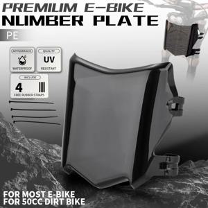 서론 S X 오토바이 액세서리용 전기 자전거 번호판, 스타크 바르그 탈라리아 스팅 Q20 더트 전기자전거용 전면 번호판
