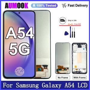 삼성 갤럭시 A54 5G LCD 디스플레이 터치 스크린 디지타이저 어셈블리용 새 AMOLED 디스플레이, 삼성 A54 디스플레이 교체용