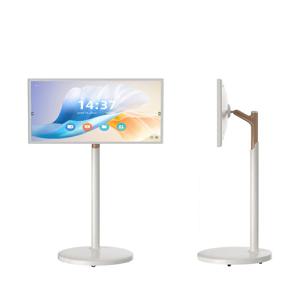 이보드 27/32인치 휴대용 스마트 TV 디지털 포스터 터치스크린 4K 해상도 실내/외 이동식 무선 디스플레이