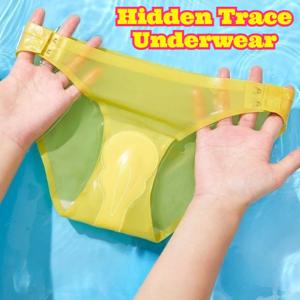 여성용 심리스 울트라 씬 여름 통기성 편안한 요가 스포츠 팬티 노쇼 라인 이지 오프 라텍스 실크 트라이앵글 속옷