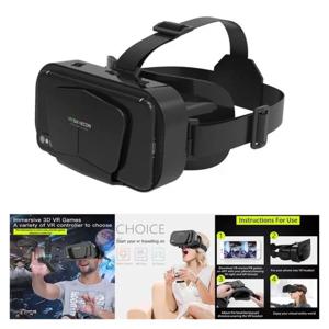 VR 안경 가상 현실 헤드셋 Viar 장치 헬멧 3D 렌즈 스마트폰용 스마트 고글 휴대폰 모바일 고글 게임 액세서리