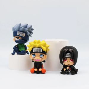 나루토 애니메이션 우즈마키 나루토 카카시 우치하 사스케 이타치 귀여운 장난감 Q버전 인형 위로다란 눈동자 액션 인형 모델 시리즈 장난감