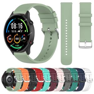 Xiaomi mi Watch Color 2 용 22mm 실리콘 시계 스트랩 Xiaomi Watch S1 Active/Mi Watch Color Sports Correa 용 스포츠 시계 밴드
