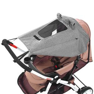 유니버설 베이비 유모차 액세서리 Sun Shade UV Protection Sunshade Carriage Canopy Cover for Prams 유아용 카시트 Sun Visor