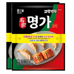 해태제과 명가 고향만두 김치만두 295g+295g