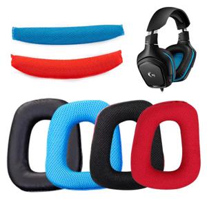 Logitech G430, G331, G432, G332, G930, G431 헤드폰 이어 쿠션, 헤드셋 이어패드, 이어 컵 귀마개용 교체용 이어 패드