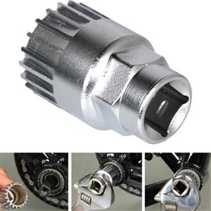 자전거 바텀 브래킷 MTB 자전거 크랭크 추출기 리무버 BB 풀러 20 톱니 렌치 자전거 유지보수 수리 도구 액세서리