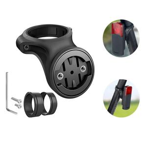 자전거 안장 램프 마운트 자전거 시트포스트 테일라이트 브래킷 홀더 (가민 바리아 레이더 RTL510/00 RVR315 자전거 액세서리용)