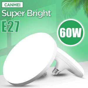 슈퍼 밝은 LED 전구 220V 천장 조명 E27 차고 조명 거실 실내 주방 조명 UFO 모양 Led 전구 60W