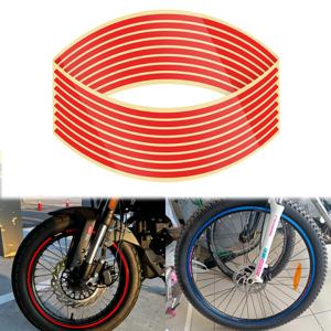 1세트 16개 휠 스티커 반사 림 스트라이프 테이프 자전거 오토바이 스티커 혼다 카와사키 Z750 Z800 야마하 MT07용