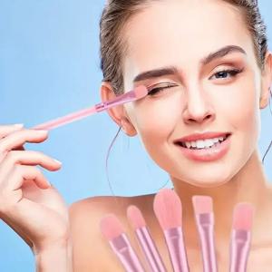 13개 프리미엄 합성 나일론 브러쉬 메이크업 브러쉬 세트 - 부드럽고, 순하며, 동물 학대 없는 완벽한 파운데이션, 블러셔, 파우더용