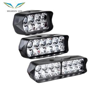 오토바이 헤드 라이트 8 12 16 LED 고휘도 스포트라이트 오토바이 스쿠터 스쿠터 Autocycle 수정 전구 운전 작업 조명