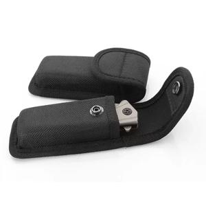 블랙 외장 접이식 칼 플라이어 가방 파우치 케이스 외장 나일론 벨트 루프 포켓 운반 보관 손전등 홀더 허리 팩