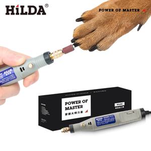 HILDA 미니 드릴 회전 도구 조각 펜, 연삭 액세서리 세트 포함, 다기능 미니 조각 펜, 애완 동물 네일 광택제, 18V
