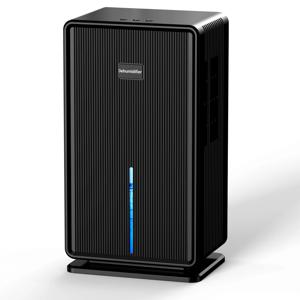 가정용 제습기, 750sq. ft. 욕실 제습기, 100온스 제습기, 7가지 색상 야간 조명, 자동 차단, 수면 모드