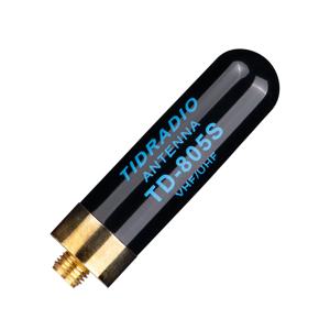 TIDRADIO TD-805S ShortAntenna VHF/UHF 워키 토키 안테나 BaoFeng UV-5R,5RM, K5Plus, UV-21R, ,TD-H3,TD-H8 용 햄 라디오