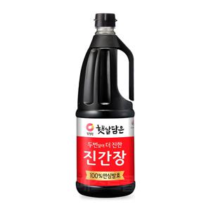 청정원 햇살담은 두번달여 더 진한 진간장 1.7L