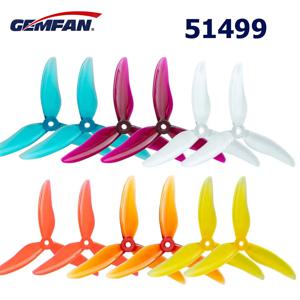 4PCS /2Pairs Gemfan 허리케인 51499 RC 드론 FPV 레이싱 프리스타일 2207 2306 모터 Nazgul5 LAL5용 5인치 3 블레이드 프로펠러