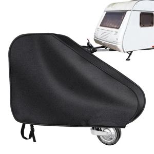 트레일러 히치 커버, 방풍 방수 옥스포드 천, Rv 히치 쉐이드 혀 잭 커버, 트레일러 견인 볼 커플링 잠금 커버