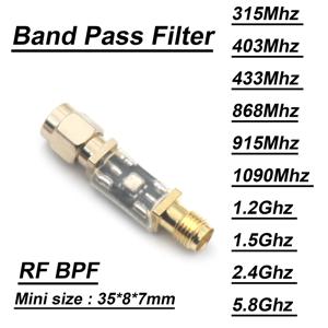 BPF 315M 403M 433M 868Mhz 915Mhz 1.2G 1.5G 2.4G 5.8G LC 밴드 패스 필터 햄 라디오 RF 전력 증폭기 송신기 수신기