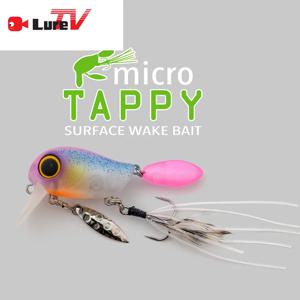 luretv Japan Jackall MICRO TAPPY 플로팅 락 리틀 패티 워터 표면 마이크로 소재 루어