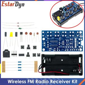 DIY 전자 키트 무선 스테레오 FM 라디오 수신기 모듈 PCB 76MHz-108MHz DC 1.8V-3.6V