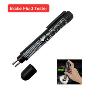 유니버설 브레이크액 테스터 펜 DOT3 DOT4 DOT5.1 정확한 오일 품질 진단 도구 LED 표시등 자동차 테스터 수분