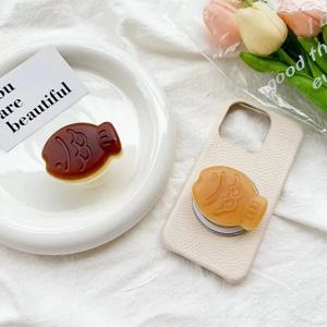 맥세이프 마그네틱 폰 그립톡 귀여운 3D 그립톡 폰 홀더 휴대폰 케이스 액세서리 접이식 핑거 스탠드 소켓