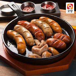 수제 모듬 소시지 385g (냉동) / 캠핑 음식, 바베큐