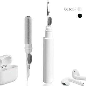 블루투스 이어폰 클리닝 도구 에어팟 프로 3 2 1 이어버드 케이스 클리너 키트 클리닝 브러쉬 펜 샤오미 아이폰 이어버드용