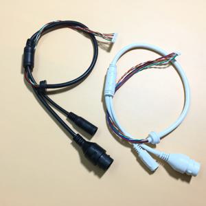 이더넷 Lan PoE 케이블 RJ45 네트워크 케이블 dahua ip Bullet 카메라용 12 핀 8 코어